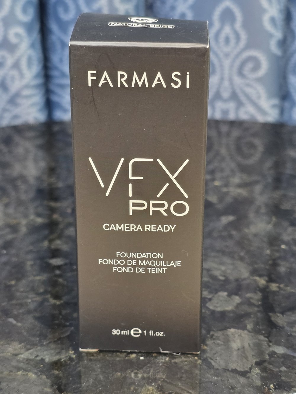 Farmasi VFX Pro Camera Ready Foundation - Natural Beige (10) NIB